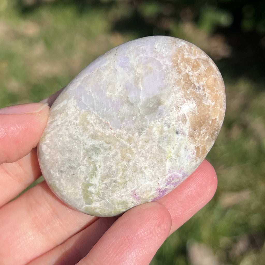 Hackmanit mov Uv reactive palmstone m12, pietre semipretioase - druzy.ro 5 