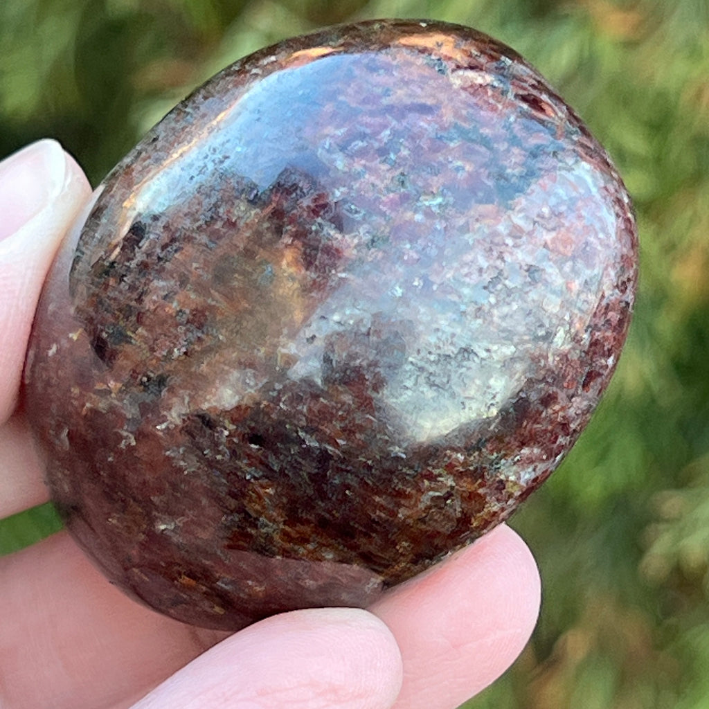 Granat palmstone model 7, pietre semipretioase - druzy.ro 2 