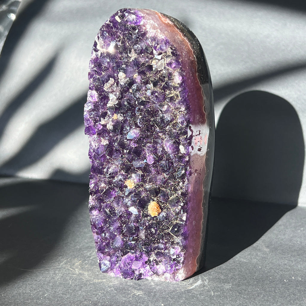 Geoda ametist Uruguay AAA model 14, pietre semipretioase - druzy.ro 1 