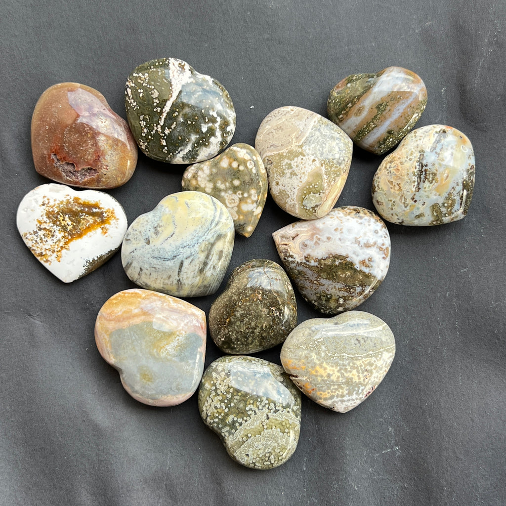 Inima jasp ocean, pietre semipretioase - druzy.ro 4 