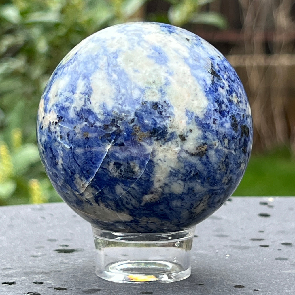 Sodalit sfera model 5, pietre semipretioase - druzy.ro 7 