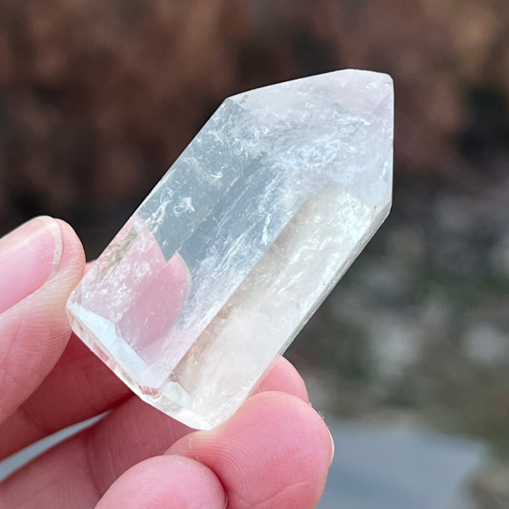 Generator/ varf cuart de stanca cristal incolor ICY 48, pietre semipretioase - druzy.ro 3 