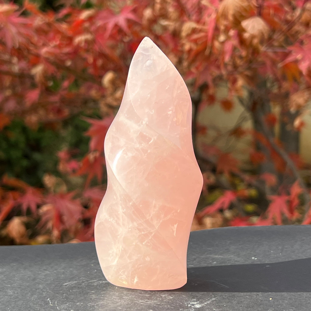Flacara cuart roz model 6 din Madagascar, druzy.ro, cristale 6
