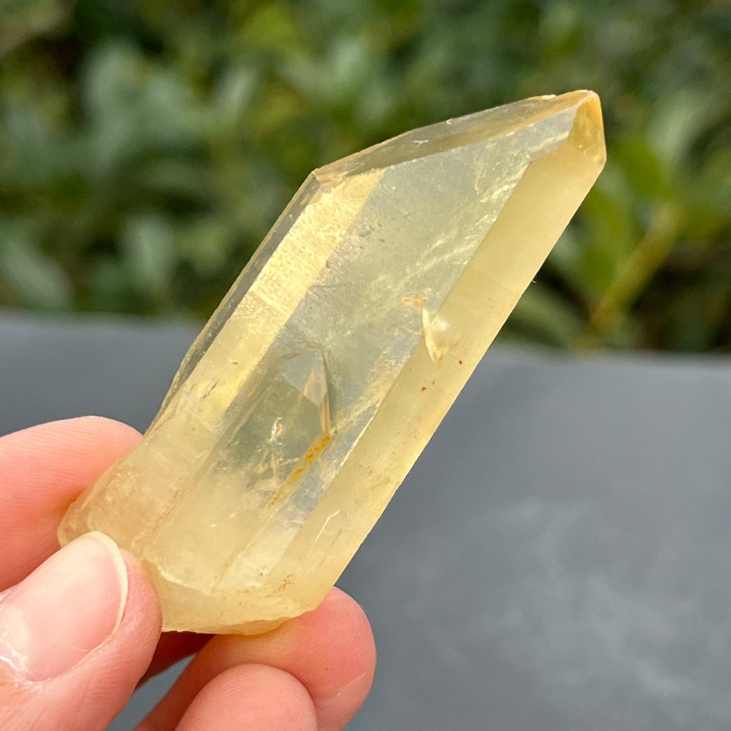 Varf citrin mina Luena, Congo model 23, pietre semipretioase - druzy.ro 8 