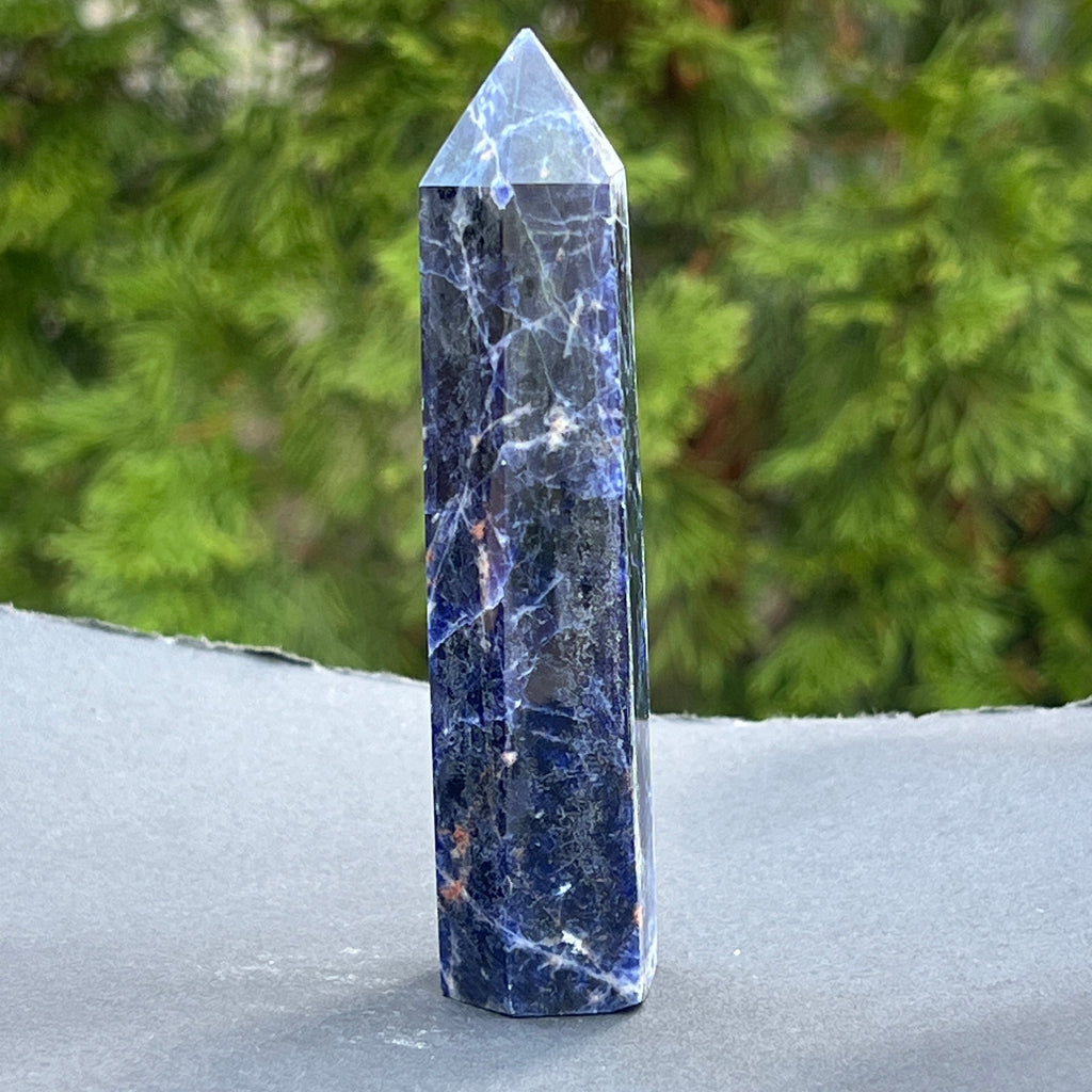 Obelisc sodalit model 2, pietre semipretioase - druzy.ro 3 