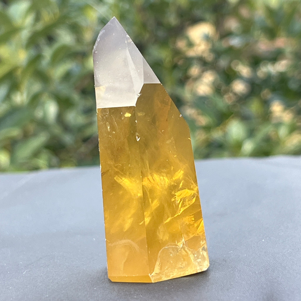 Obelisc citrin Brazilia calitate Extra AAA model 4, pietre semipretioase - druzy.ro 6 