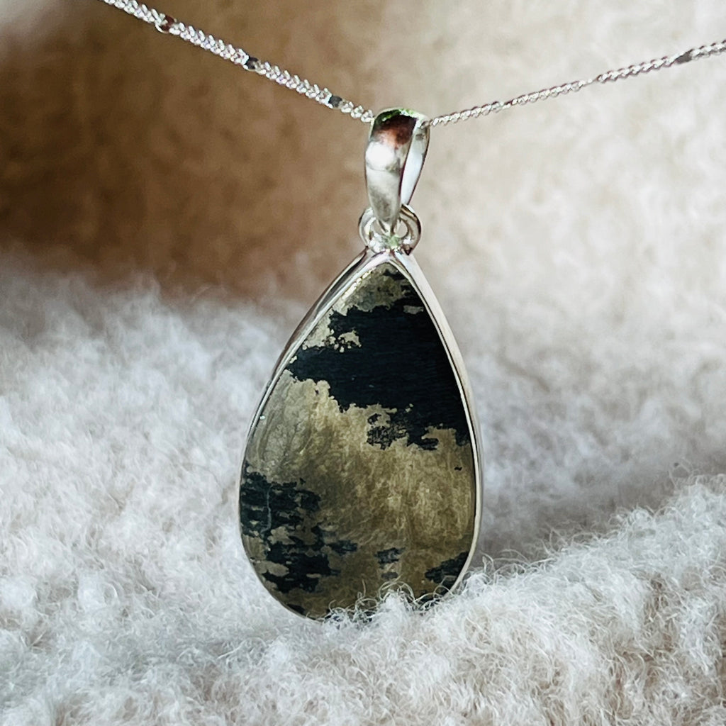 Pandantiv pirita 4.5 cm din argint model 2, druzy.ro, pietre semipretioase 1