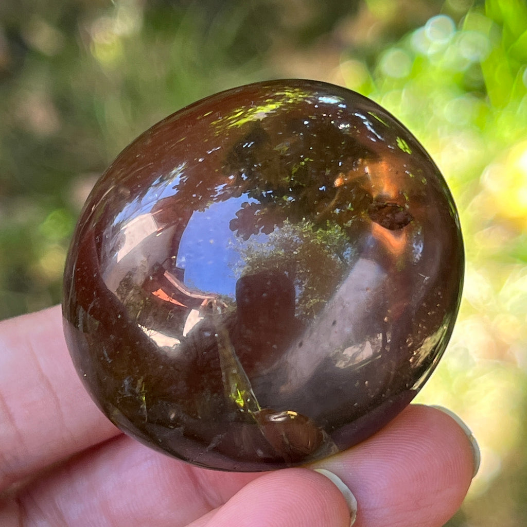 Palmstone cuart fumuriu unicat, model 9, pietre semipretioase - druzy.ro 3 