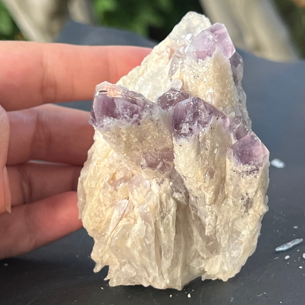Cluster ametist sweet model 5a/8, din Zambia, pietre semipretioase - druzy.ro 5