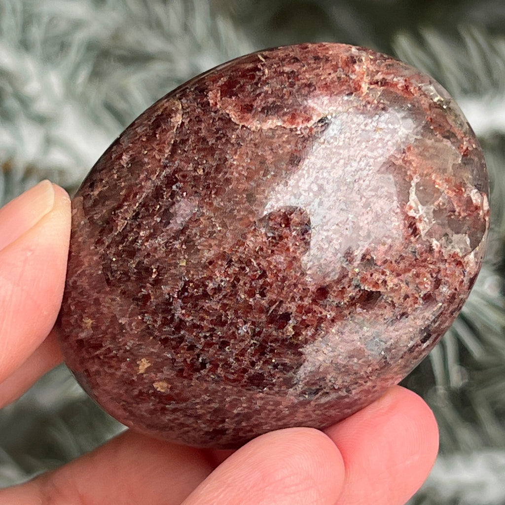Granat palmstone model 5, pietre semipretioase - druzy.ro 4 