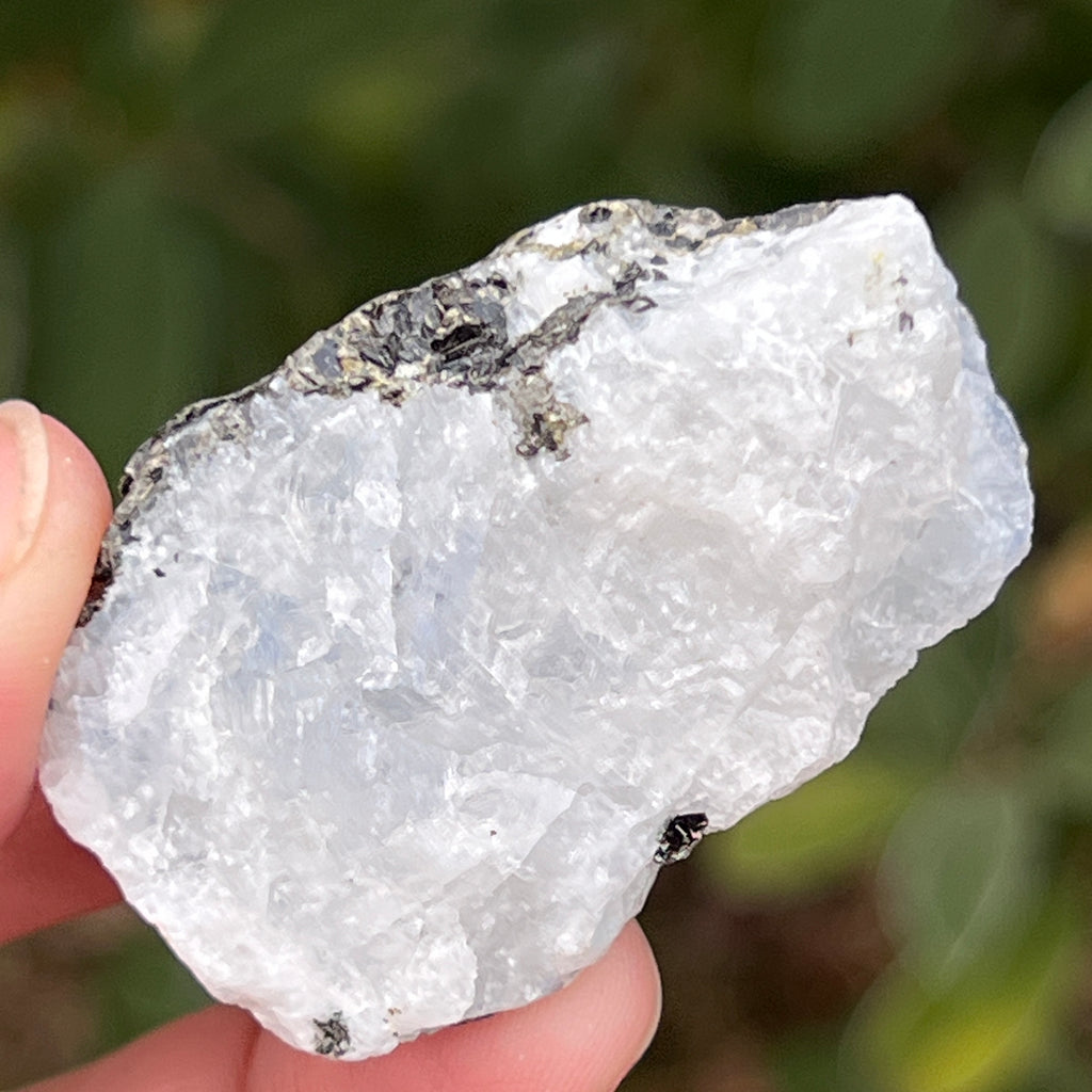 Piatra lunii cu insertii turmalina -piatra bruta m12, pietre semipretioase - druzy.ro 4 