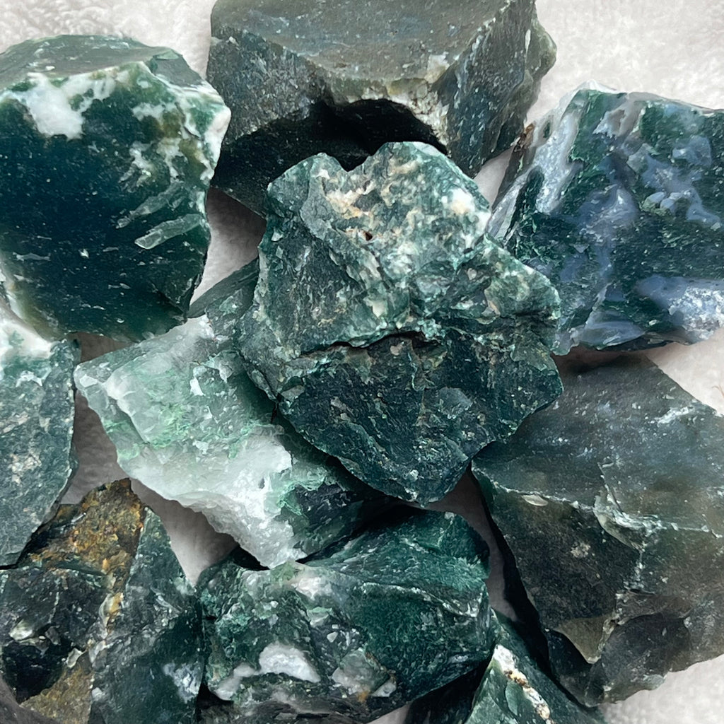Agat muschi piatra bruta, druzy.ro, pietre semipretioase 1