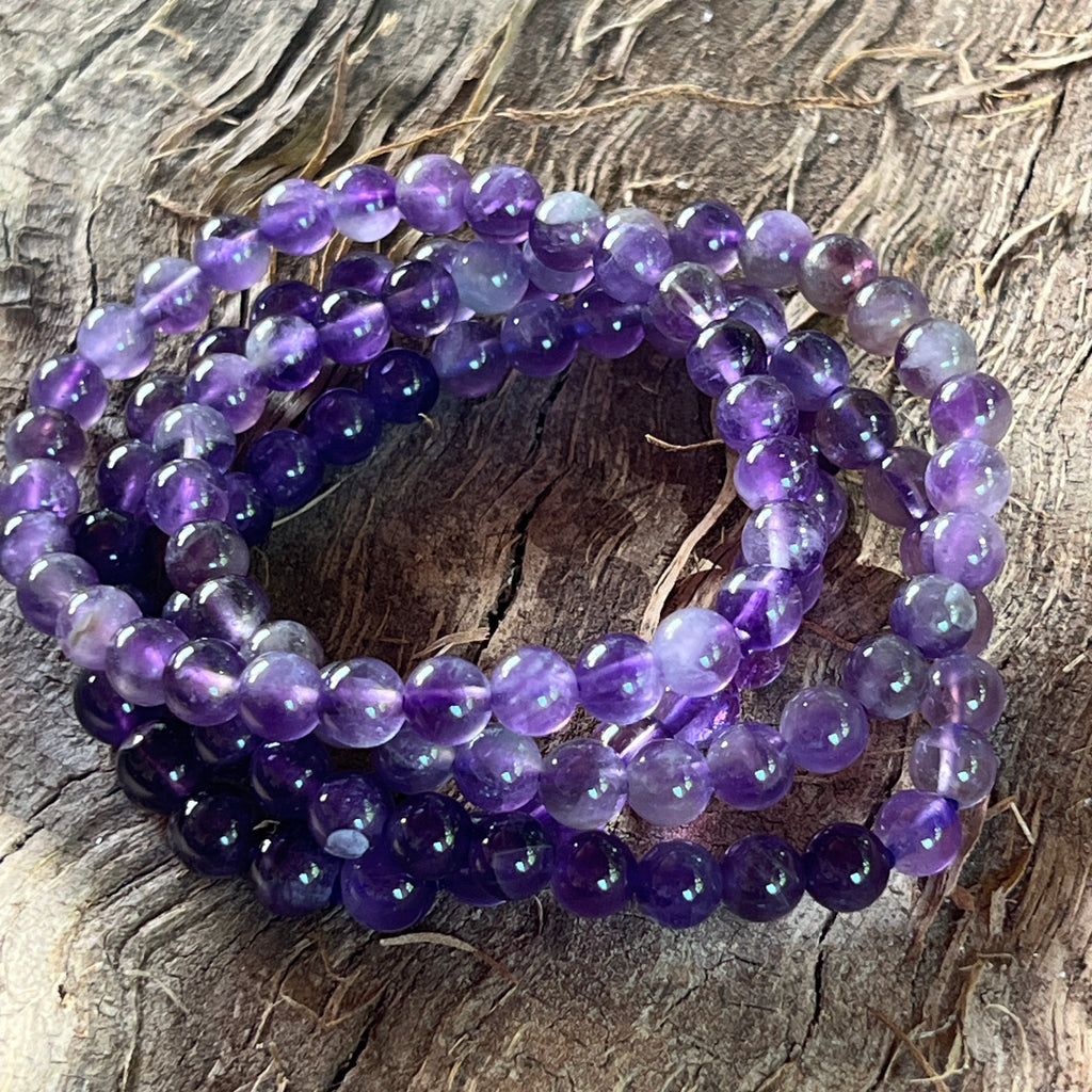 Bratara ametist 6 mm, pietre semipretioase - druzy.ro 3 