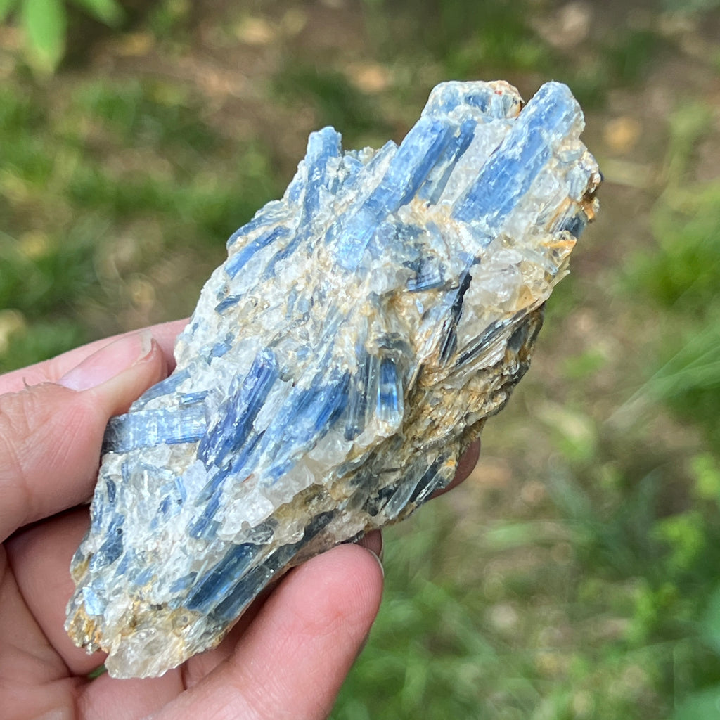 Kianit albastru (Cianit) piatra bruta din Zimbabwe model 8, pietre semipretioase - druzy.ro 3 