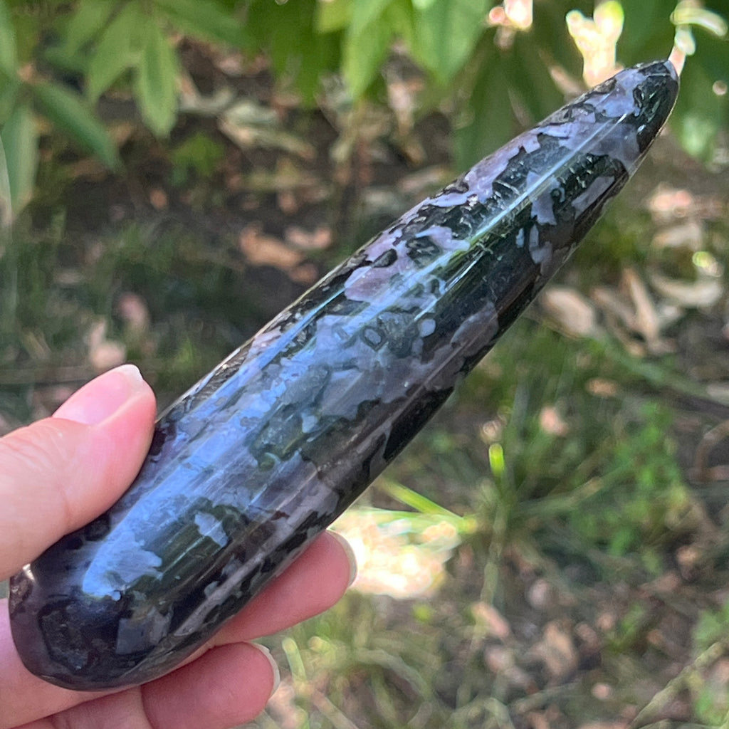 Bagheta merlinit model 1, pietre semipretioase - druzy.ro 1 
