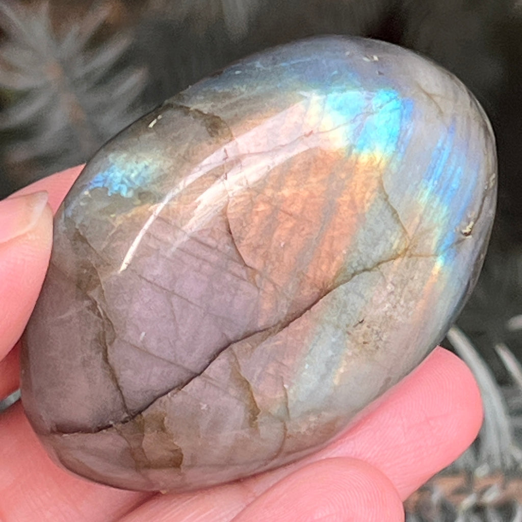 Labradorit palm stone m6, pietre semipretioase - druzy.ro 2 
