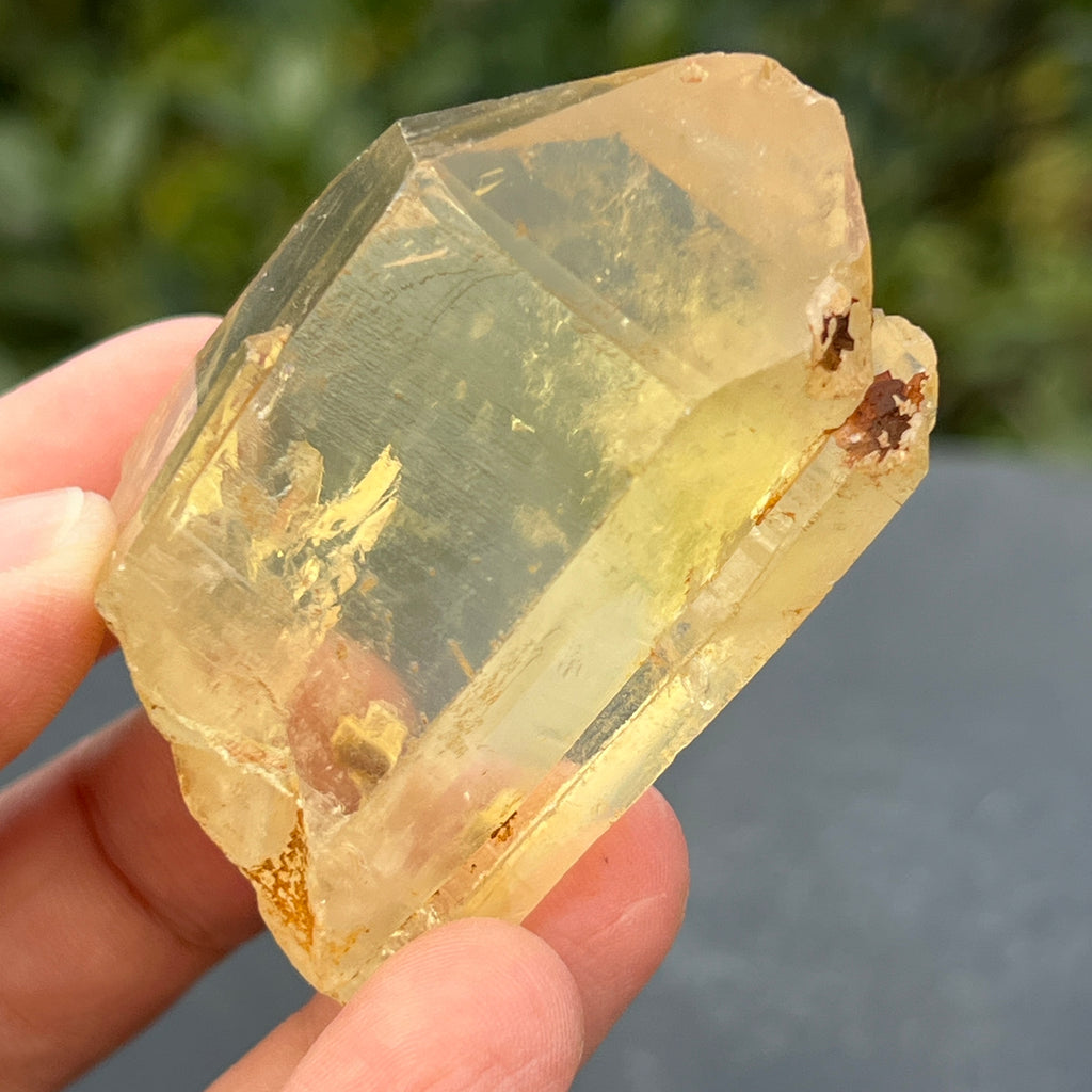 Varf citrin mina Luena, Congo model 20, pietre semipretioase - druzy.ro 3 