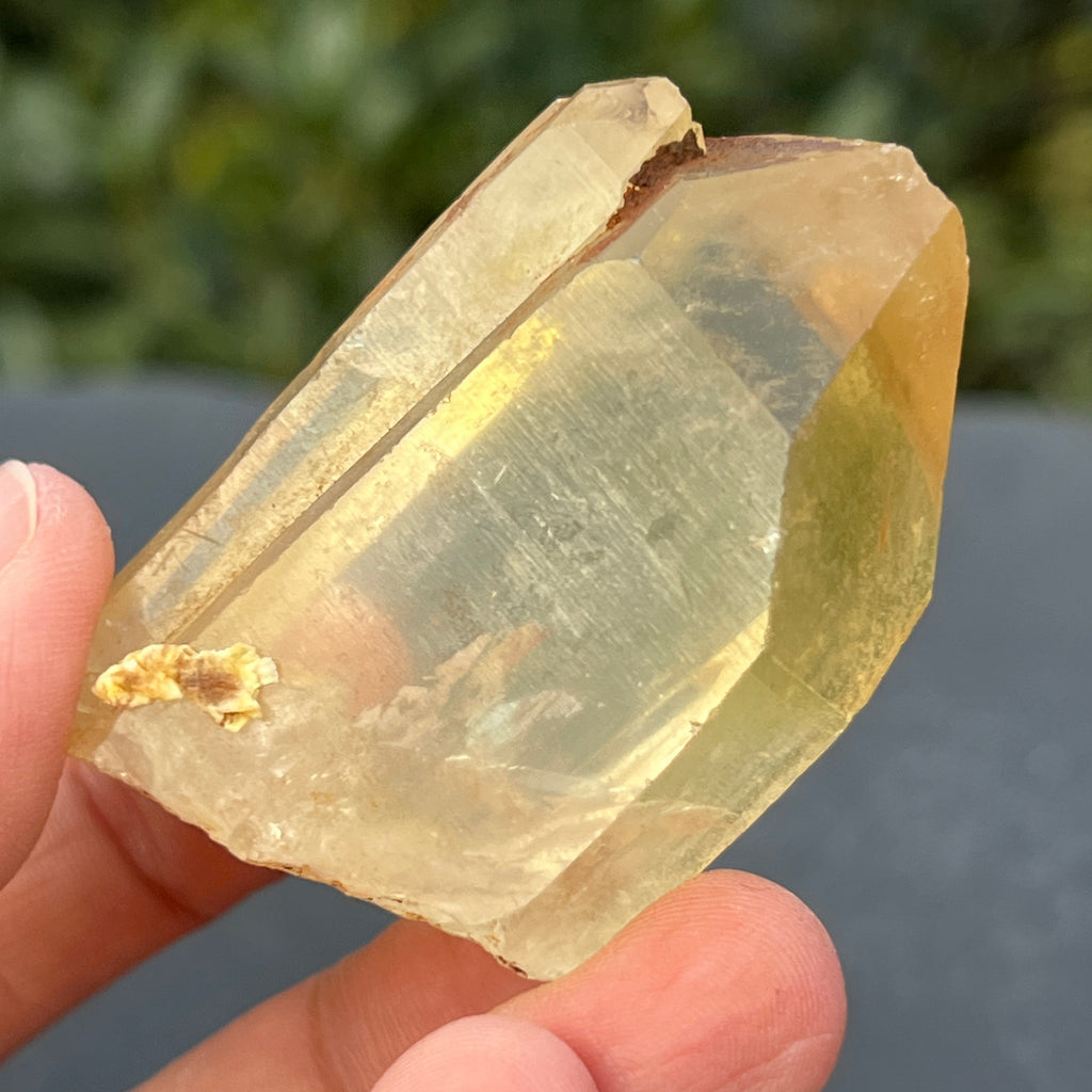 Varf citrin mina Luena, Congo model 20, pietre semipretioase - druzy.ro 9 