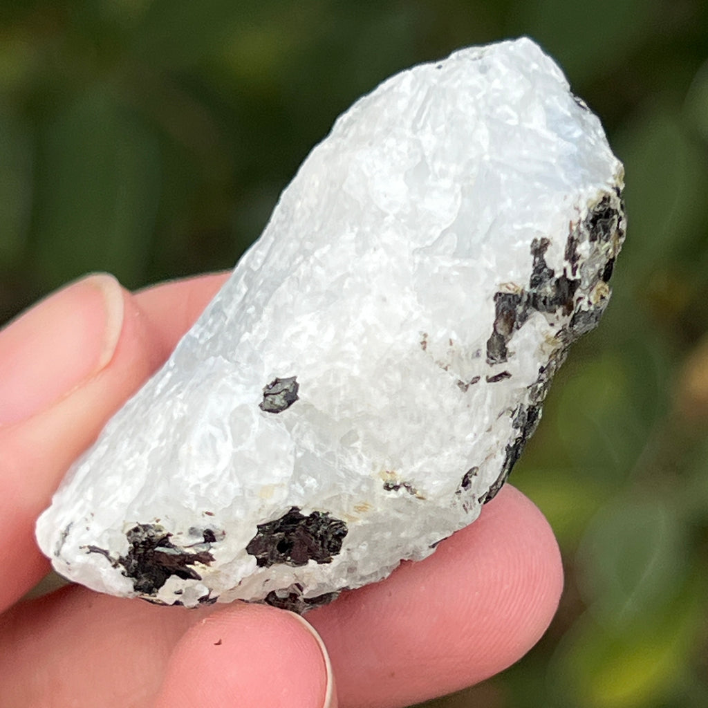 Piatra lunii cu insertii turmalina -piatra bruta m12, pietre semipretioase - druzy.ro 3 