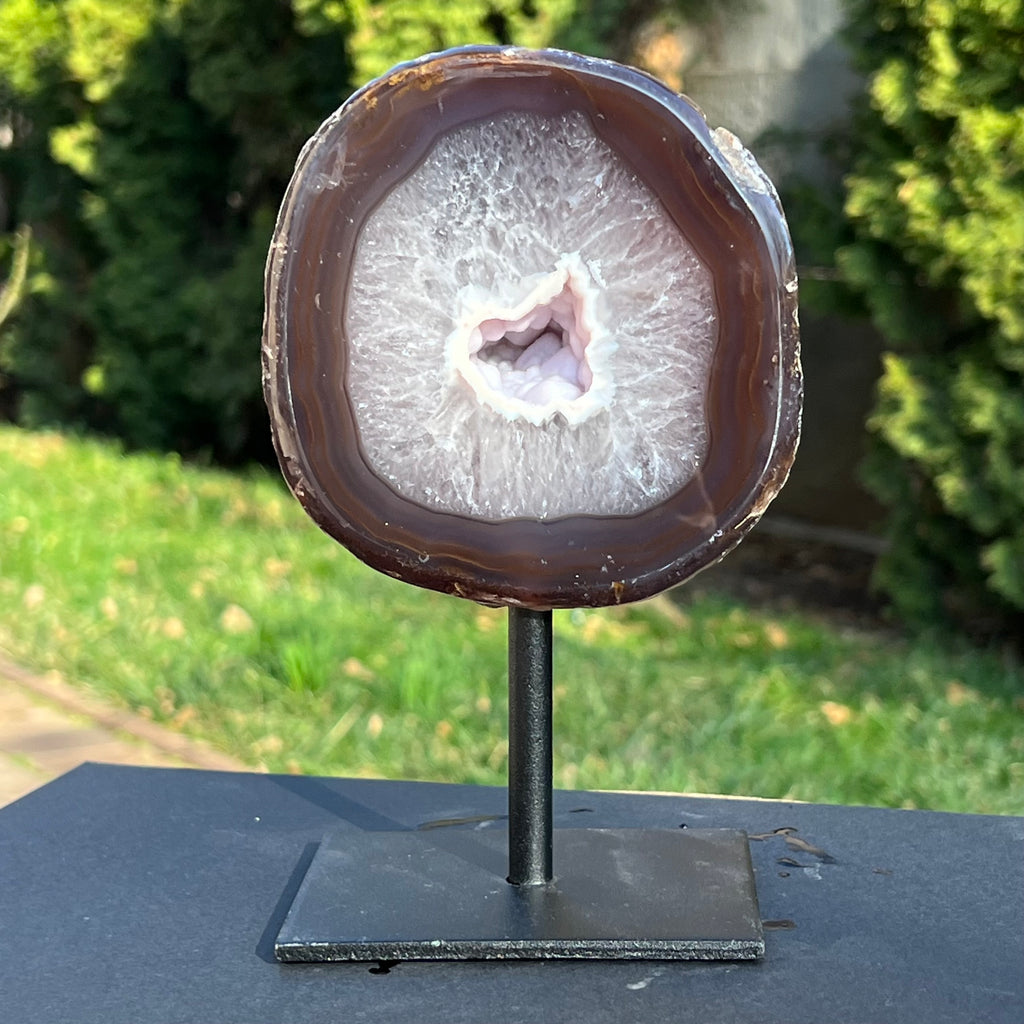 Geoda agat stand model 5, druzy.ro, cristale 3