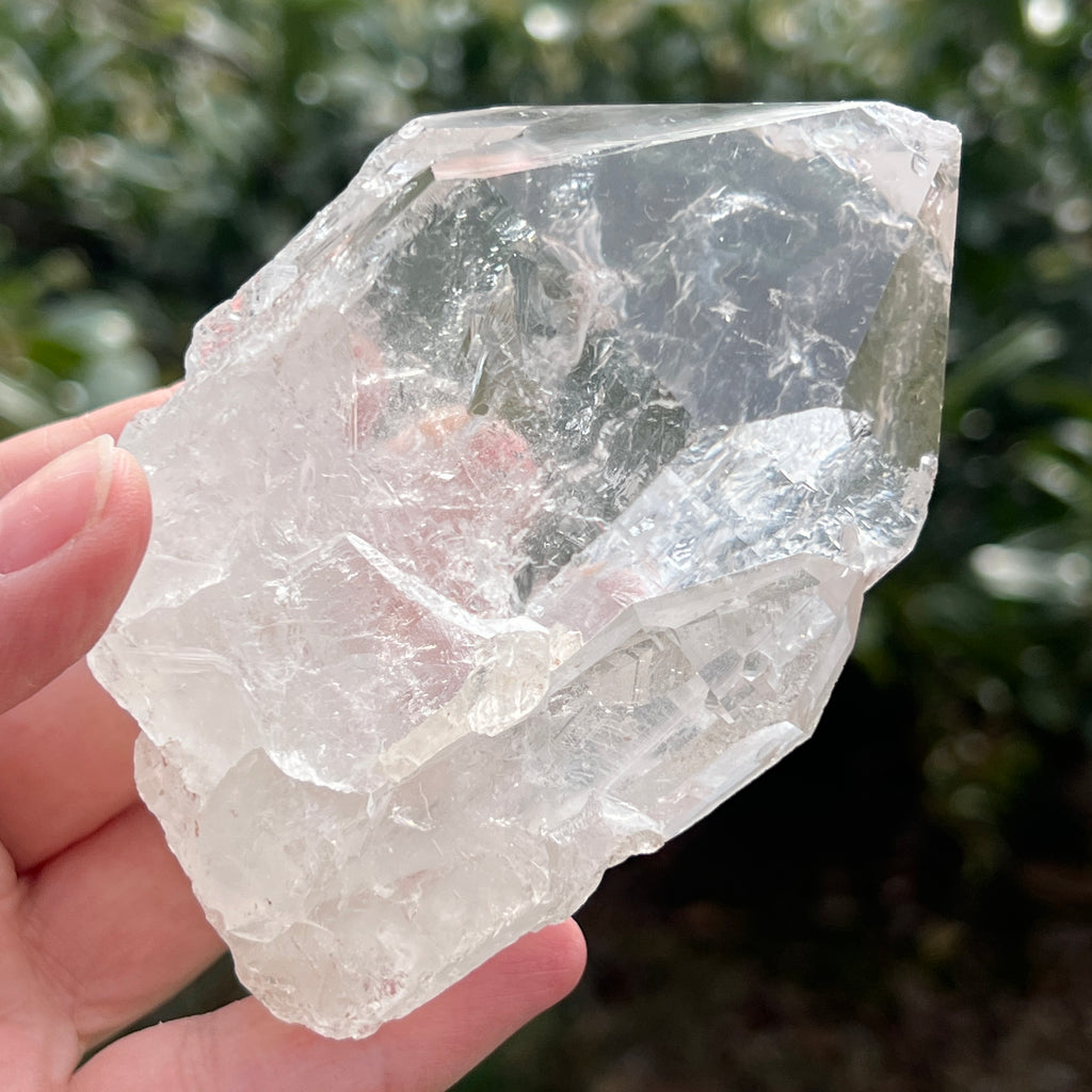 Varf cuart incolor natural, floare de mina L17, pietre semipretioase - druzy.ro 3 