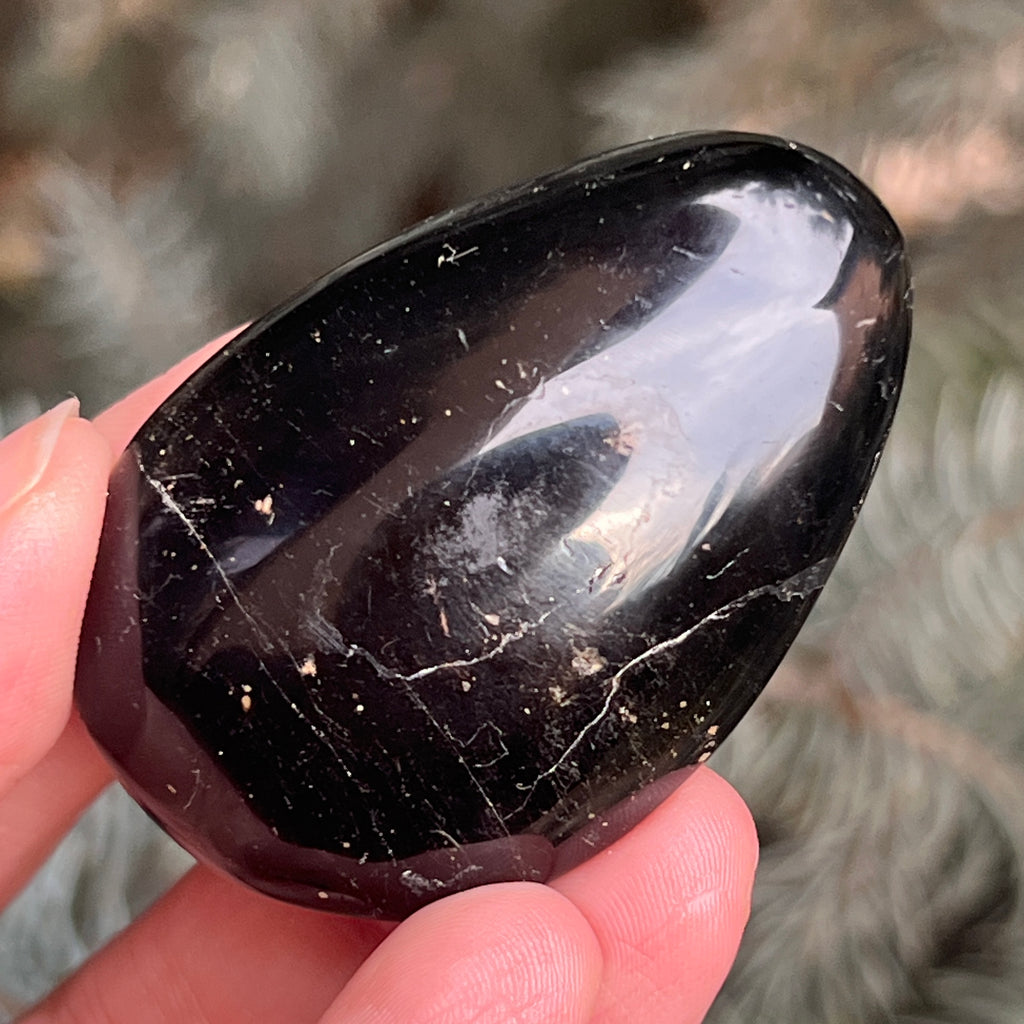 Turmalina neagra palmstone m16, pietre semipretioase - druzy.ro 1 