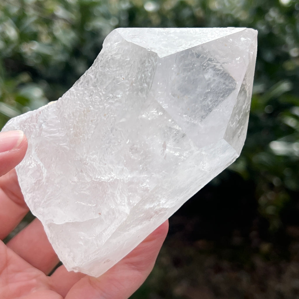 Varf cuart incolor natural, floare de mina L13, pietre semipretioase - druzy.ro 7 