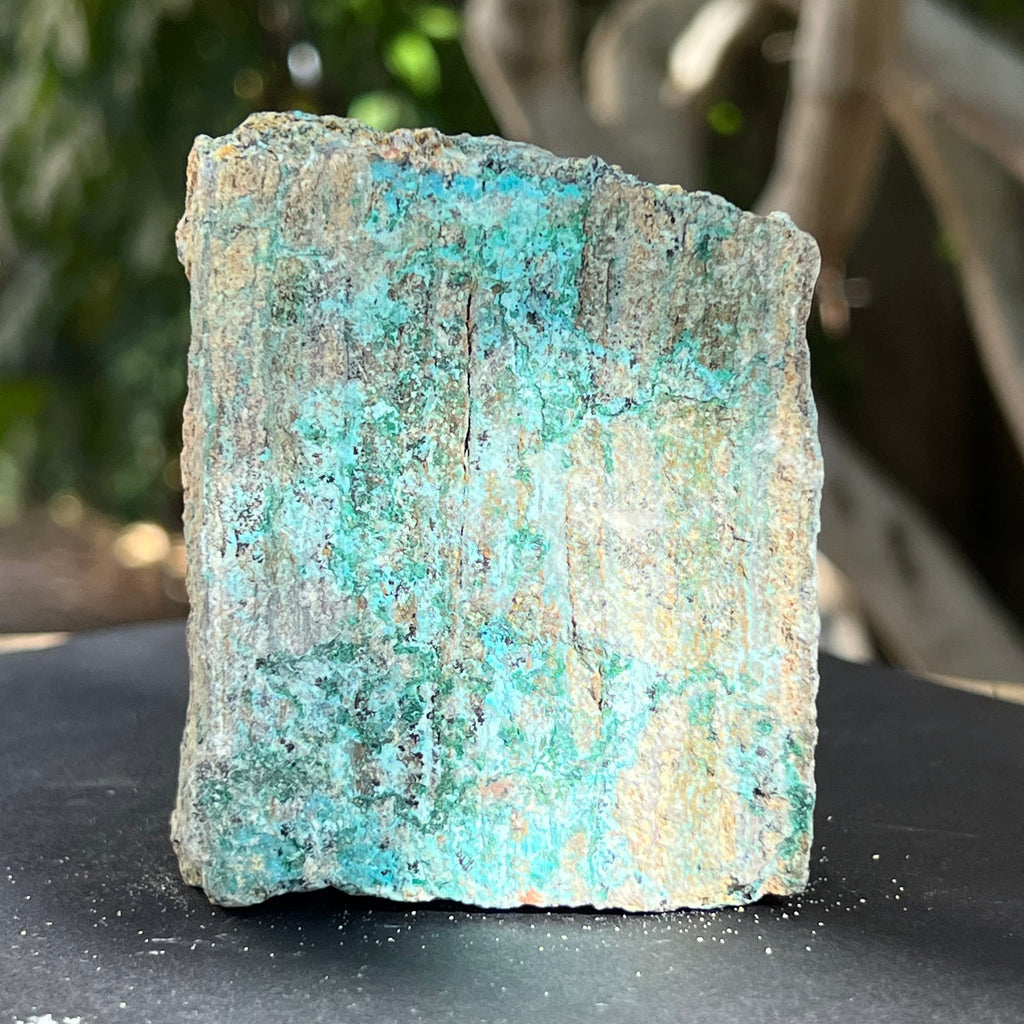 Piatra bruta crisocola druzy din Congo model 8, druzy.ro, cristale 4