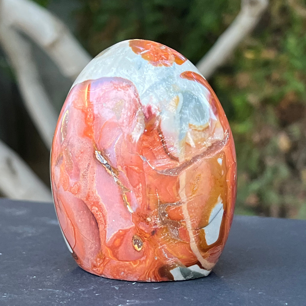 Jasp policrom sculptura forma libera model 1 Africa, druzy.ro, cristale 2