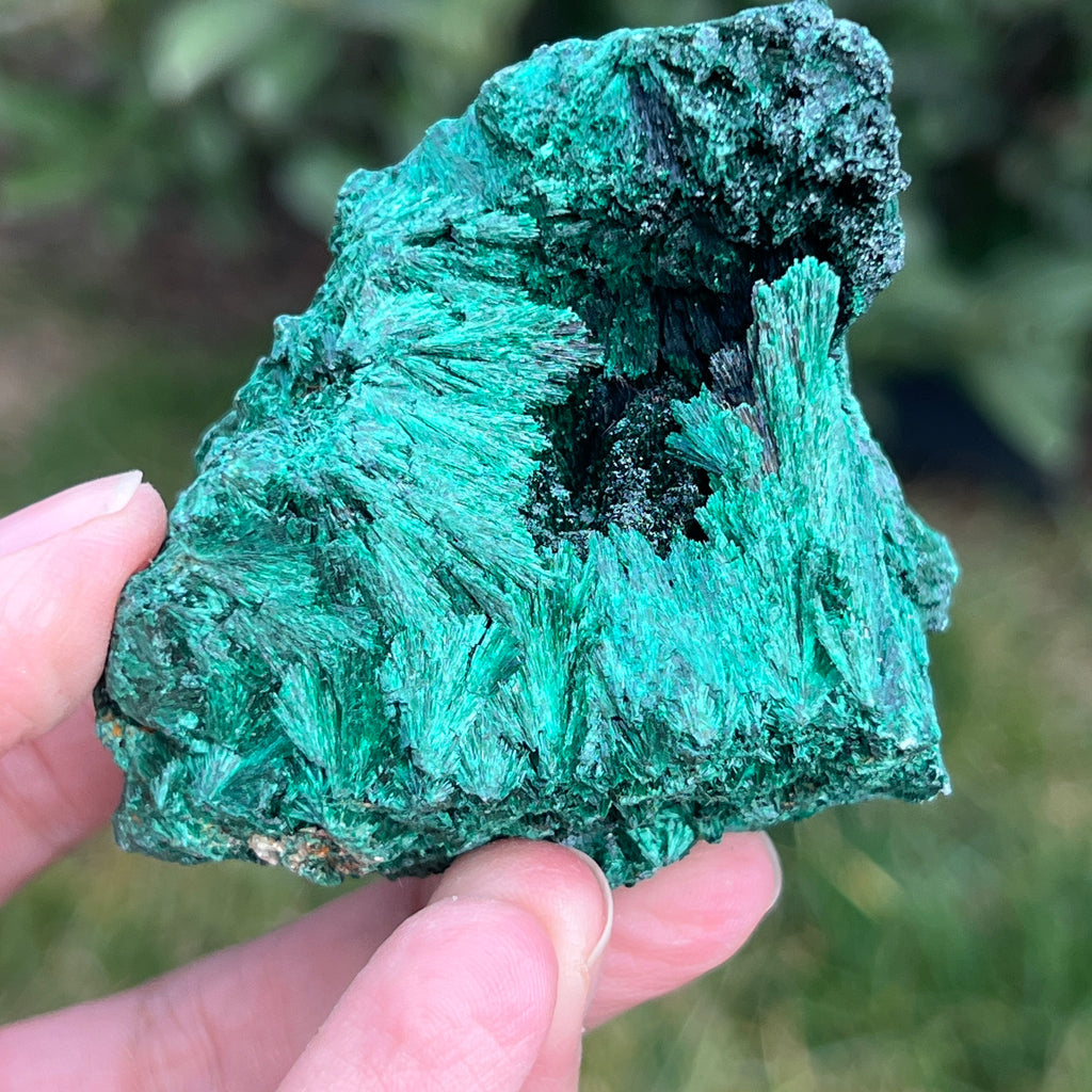 Malachit matasos piatra bruta m3, pietre semipretioase - druzy.ro 10 
