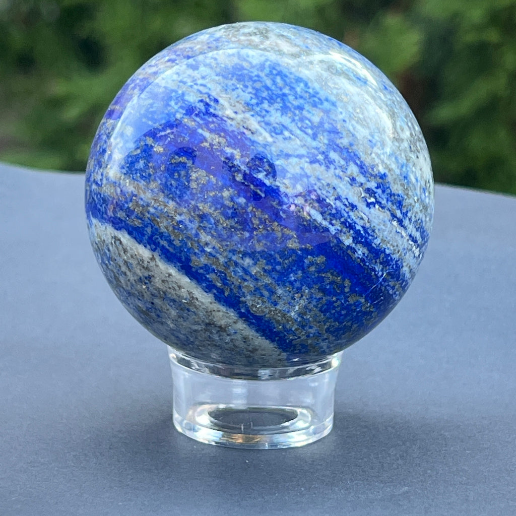 Sfera Lapis Lazuli model 6, pietre semipretioase - druzy.ro 4 