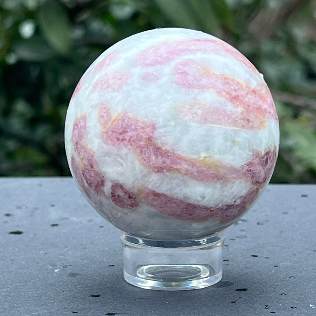 Sfera Rubelit/ turmalina roz model 3, pietre semipretioase - druzy.ro 4 