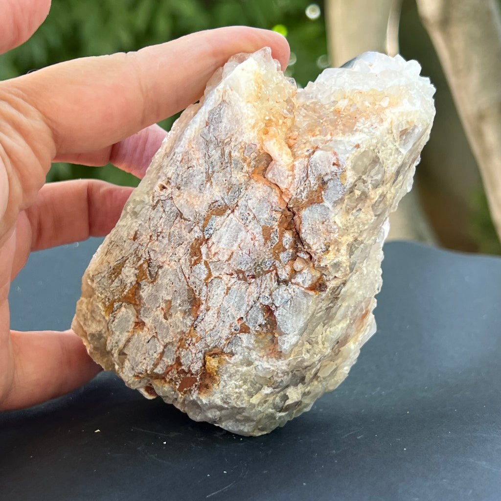 Cluster cuart cactus / cuart spirit FLOWER model F7, druzy.ro, pietre semipretioase 12