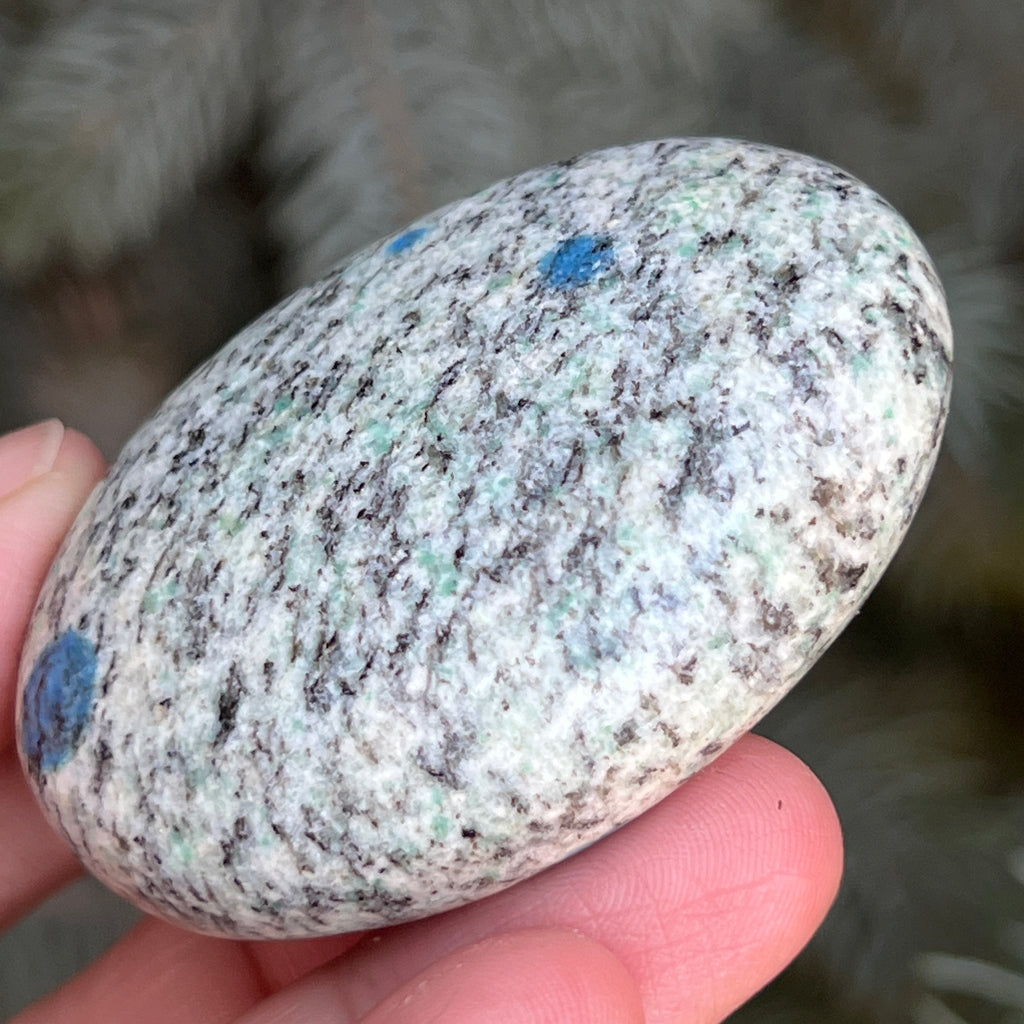 Palmstone K2 Granit cu azurit model 1, pietre semipretioase - druzy.ro 3 