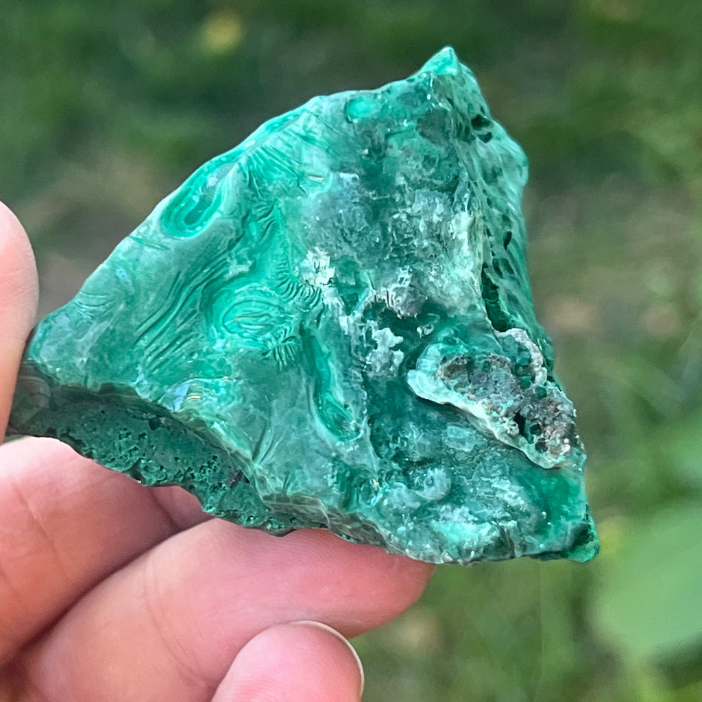 Malachit piatra bruta | Model 8, pietre semipretioase - druzy.ro 7 