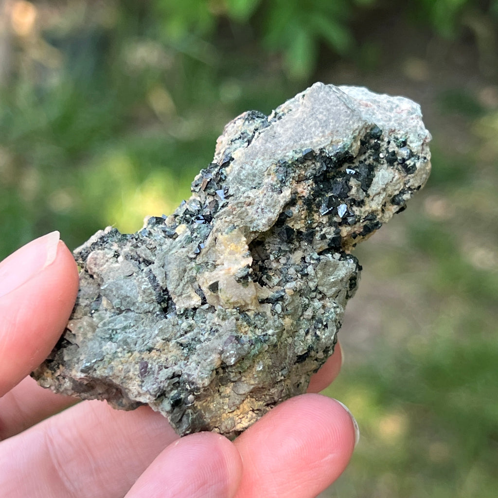 Libethenit floare de mina din Congo model 6, pietre semipretioase - druzy.ro 3 