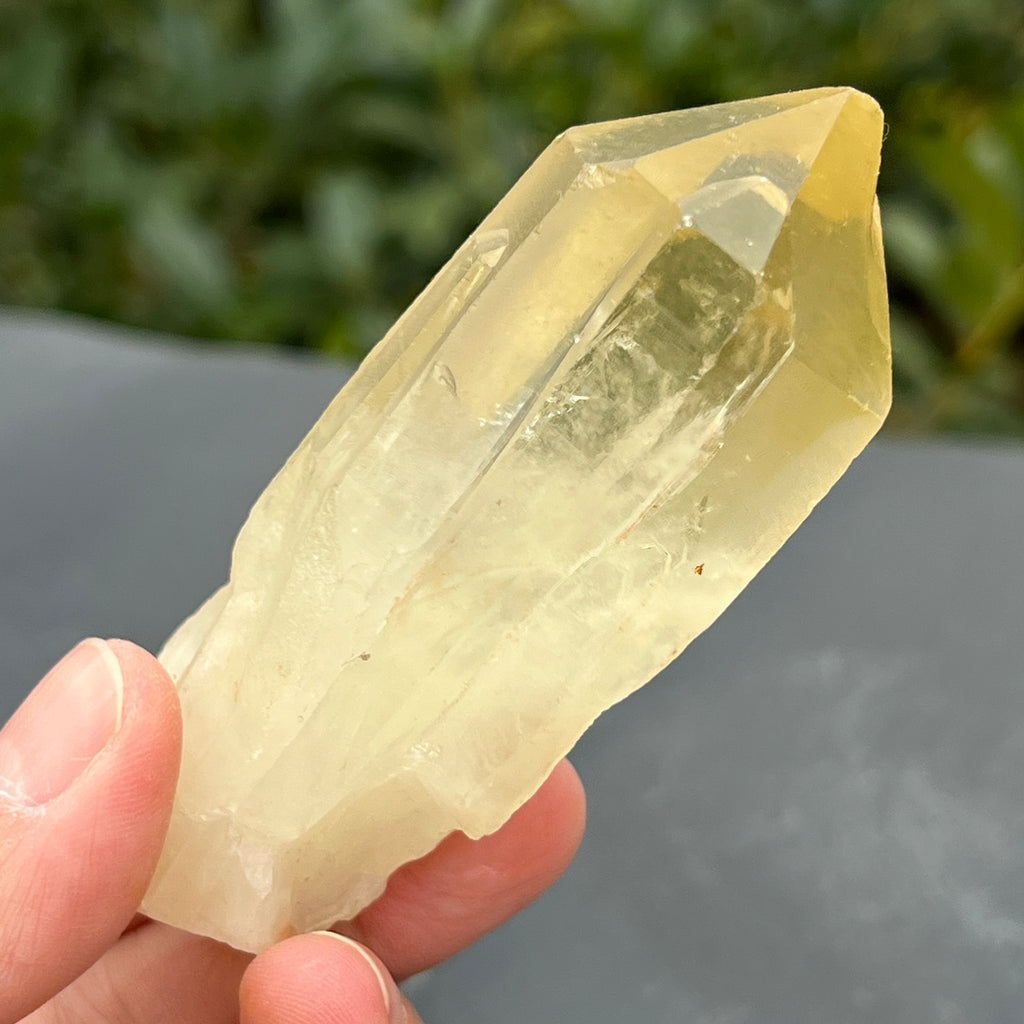 Varf citrin mina Luena, Congo model 25, pietre semipretioase - druzy.ro 10 