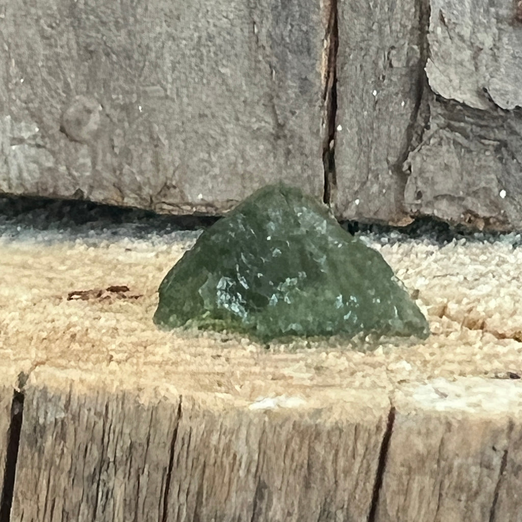 Moldavit piatra bruta model 2A/9, pietre semipretioase - druzy.ro 1 