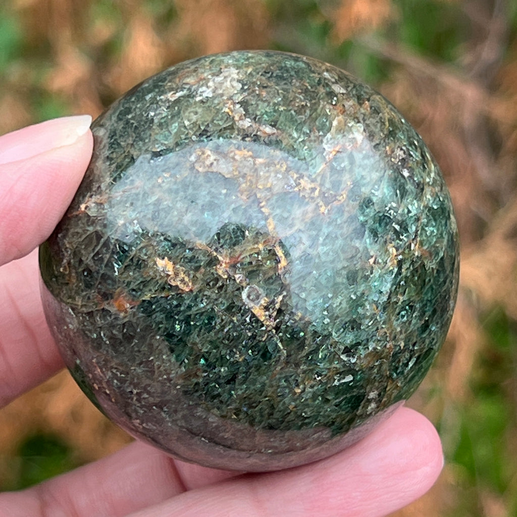 Apatit sfera model 11, pietre semipretioase - druzy.ro 8 