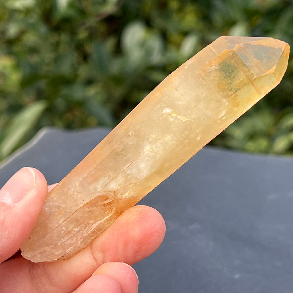 Varf citrin mina Luena, Congo model 6, pietre semipretioase - druzy.ro 4 