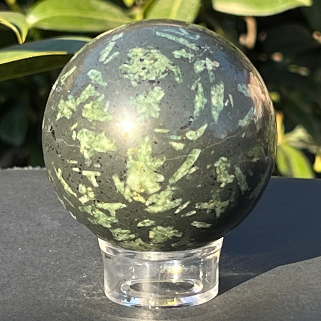 Sfera porfirit model 1, pietre semipretioase - druzy.ro 1 