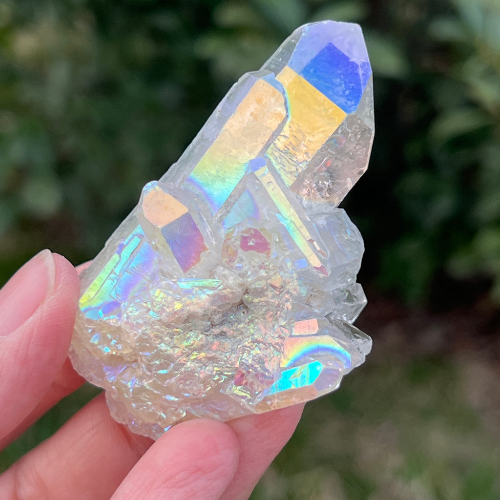 Cluster cuart incolor AURA, floare de mina m6, pietre semipretioase - druzy.ro 1 