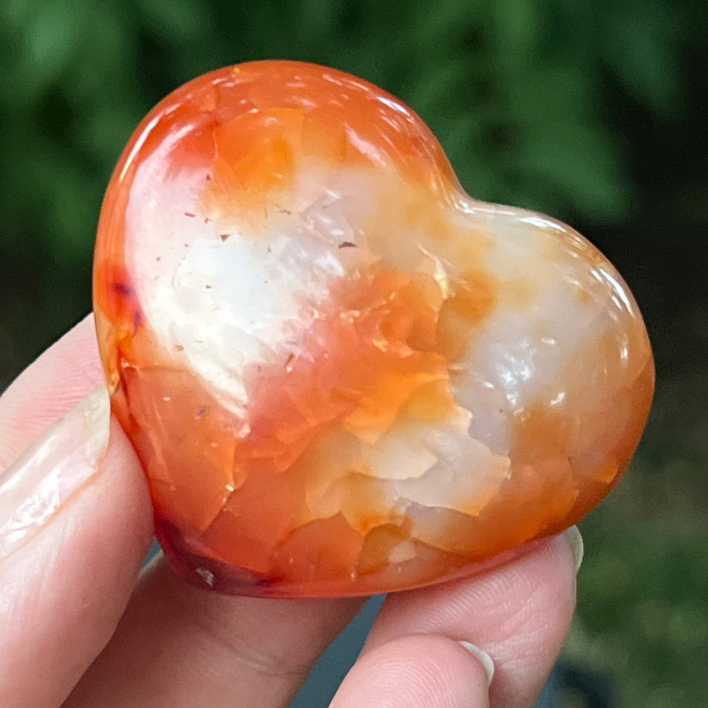 Carneol inima m3, druzy.ro, cristale 1