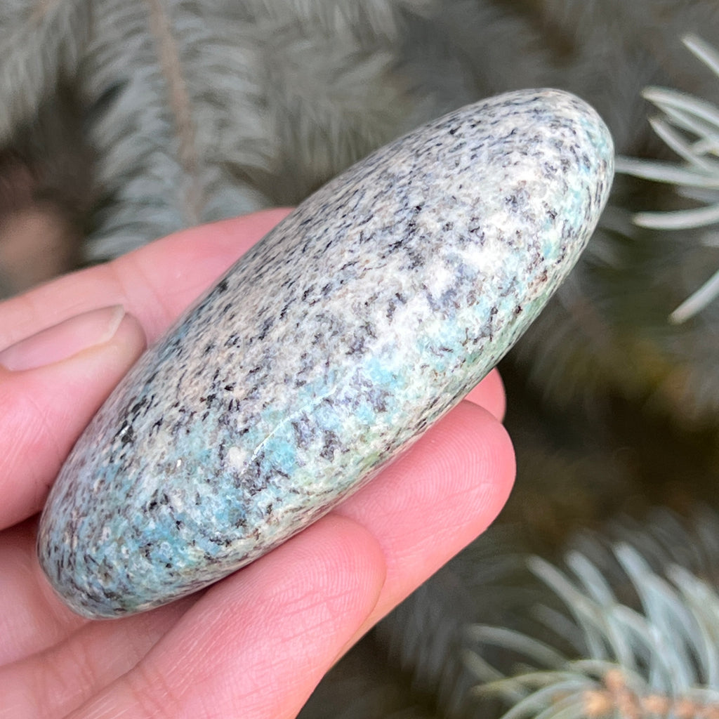 Palmstone K2 Granit cu azurit model 12, pietre semipretioase - druzy.ro 6 