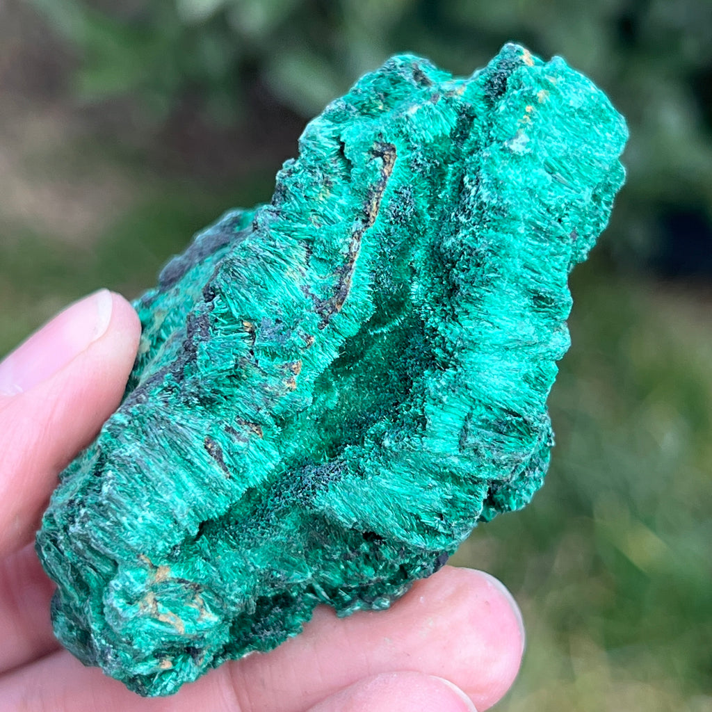 Malachit matasos piatra bruta m4, pietre semipretioase - druzy.ro 7 