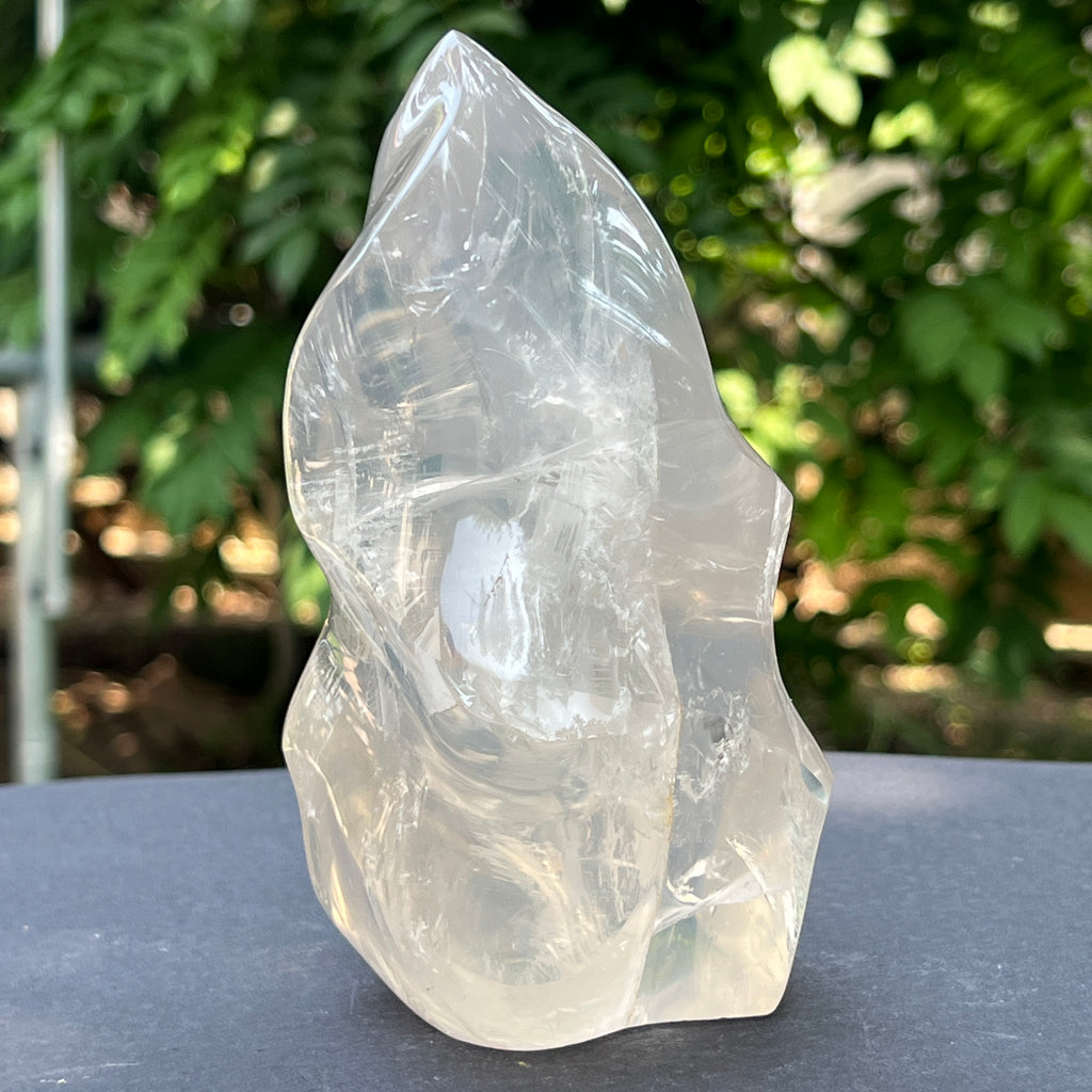 Sculptura girasol forma flacara m1, pietre semipretioase - druzy.ro 6 