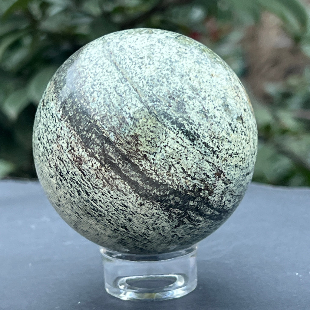 Sfera serpentin model 2, pietre semipretioase - druzy.ro 3 