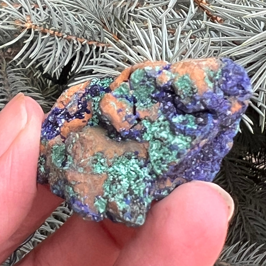Azurit malachit piatra bruta model 13, druzy.ro, cristale 4