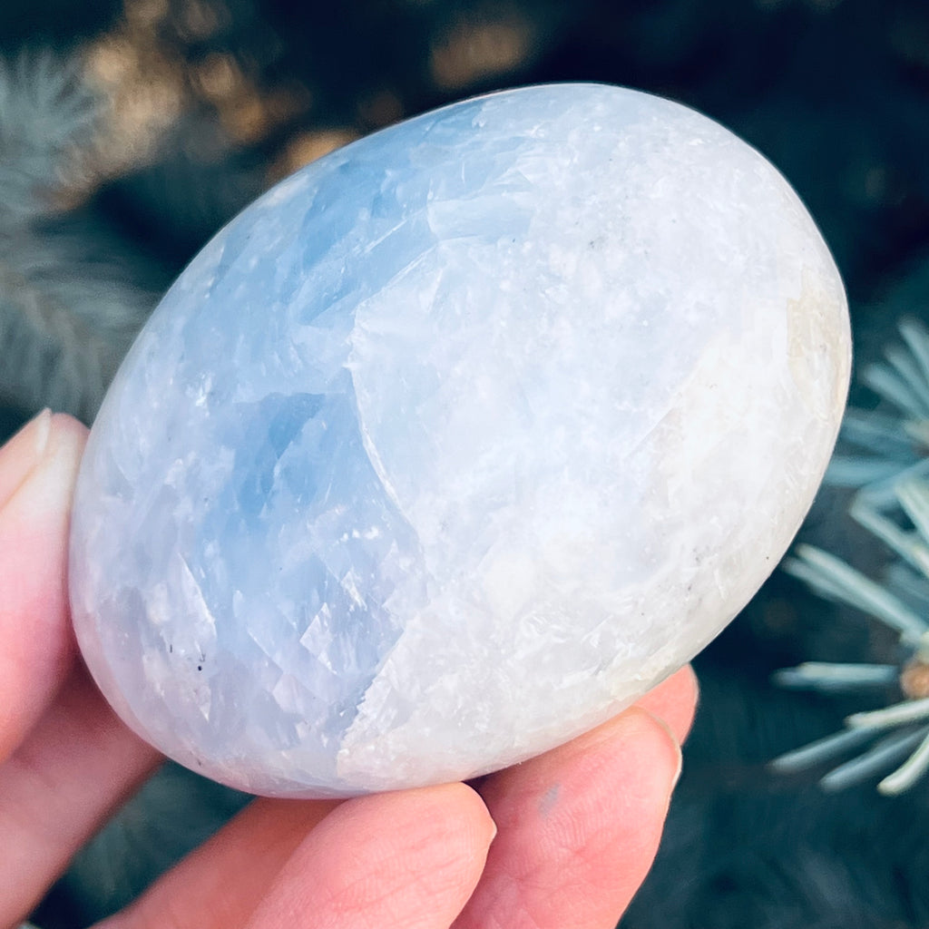 Calcit albastru palmstone model 5, druzy.ro, cristale 3