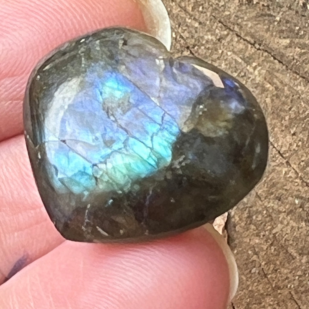 Inima labradorit model 4, pietre semipretioase - druzy.ro 1 